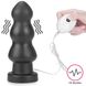 Korek analny LoveToy King Sized Vibrating Anal Rigger, 20 cm (czarny) 14435 zdjęcie 10