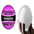 Masturbator jajko Lovetoy Giant Egg Grind Ripples Edition, 13 cm (przezroczysty) 21961 zdjęcie