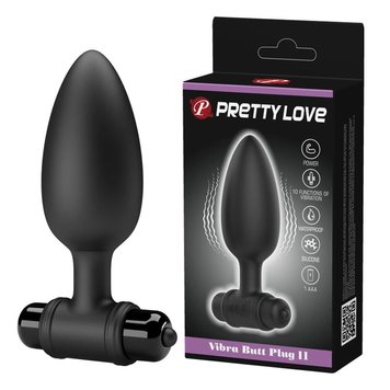 Korek analny Pretty Love, 11,8 cm (czarny) 11643 zdjęcie