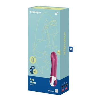 Вибратор Satisfyer Big Heat, 22,5 см (фуксия) 12924 фото