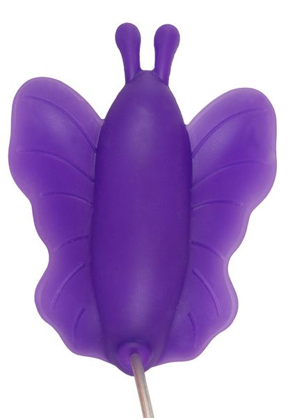 Wibrator SevenCreations Flutter Butterfly, 9 cm (fioletowy) 9552 zdjęcie