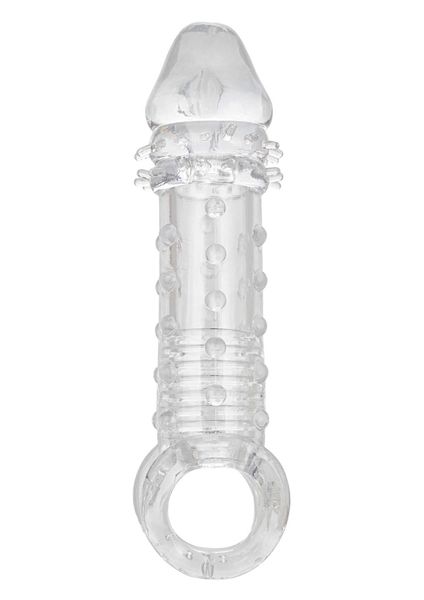 Насадка на пенис California Exotic Novelties Transparent Ultimate Extender, 16 см (прозрачная) 17096 фото