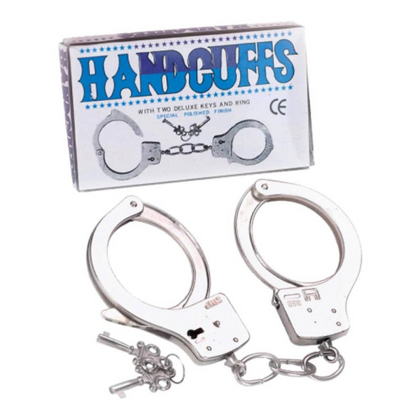 Metalowe kajdanki Seven Creations Hand Cuffs (srebro) 4464 zdjęcie