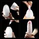 Masturbator jajko Lovetoy Giant Egg Grind Ripples Edition, 13 cm (przezroczysty) 21961 zdjęcie 19