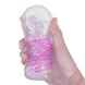 Masturbator Pretty Love Transparent Spiral, 15 cm (różowy) 23896 zdjęcie 6