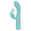 Вибратор кролик Pillow Talk Kinky Teal, 21 см (зелёный) 12573 фото