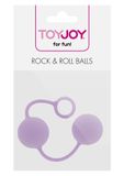 Вагинальные шарики Toy Joy Rock&Roll, 3,5 см (сиреневый) 7460 фото