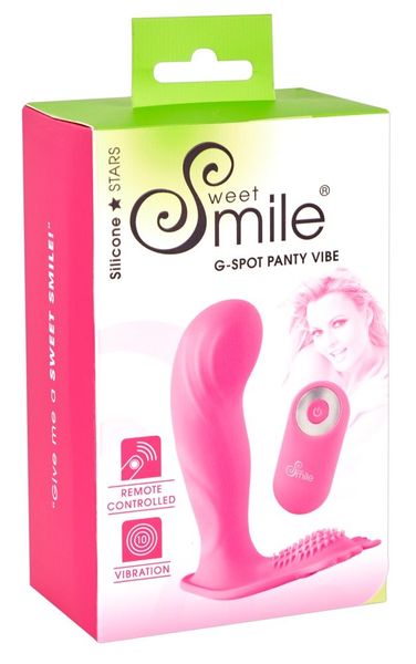 Wibrator Sweet Smile G-Spot Panty Vibe, 11,7 cm (różowy) 35157 zdjęcie