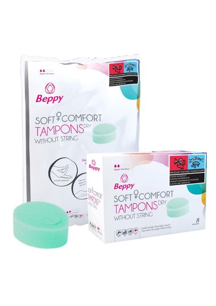 Тампоны Beppy Comfort Dry Tampons, 8 шт 4497 фото