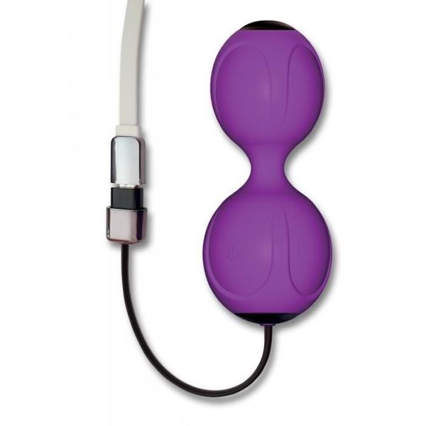 Kulki gejszy Adrien Lastic Kegel Vibe, 19 cm (fioletowy) 7345 zdjęcie