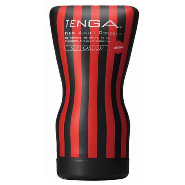 Masturbator Tenga Squeeze Tube Cup, 15,5 cm (czarny-czerwony) 18559 zdjęcie