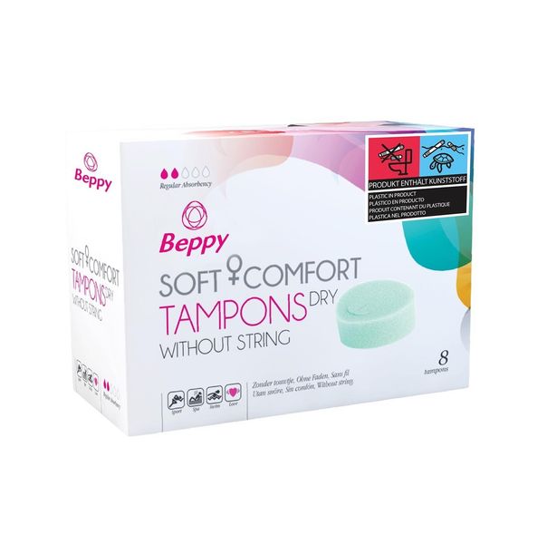 Тампони Beppy Comfort Dry Tampons, 8 шт 4497 фото