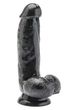 Realistyczne dildo Get Real ToyJoy, 17 cm (czarny) 6733 zdjęcie