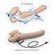 Strappon z wibracjami Strap-On-Me Vibrating Flesh L, 19 cm (cielisty) 13735 zdjęcie 4