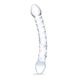 Szklane podwójne dildo Glas Double Trouble, 23 cm (przezroczysty) 20788 zdjęcie 1