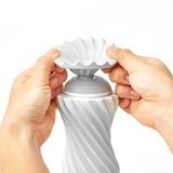 Masturbator Tenga Flex Silky White, 17,6 cm (biały) 18257 fotografia