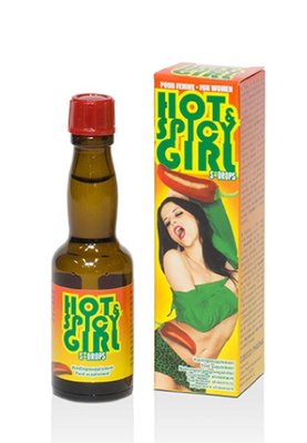 Возбуждающие капли для женщин Hot Spicy Girl, 20 мл 4637 фото