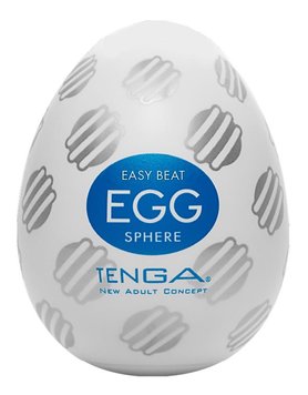 Мастурбатор яйце Tenga Egg Sphere New Standart (синій) 14644 фото