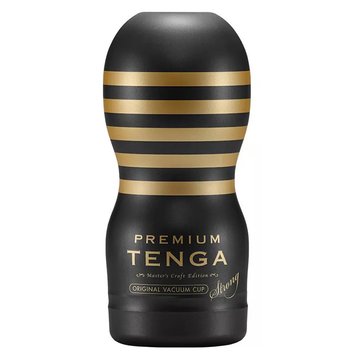 Masturbator Tenga Premium Original Vacuum Cup Strong, 15,5 cm (czarny) 18553 zdjęcie