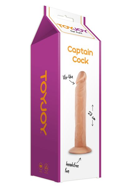 Dildo Captain Cock, 23 cm (w kolorze cielistym) 4390 zdjęcie