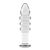 Szklane dildo analne LoveToy Glass Romance, 14 cm (przezroczysty) 14412 zdjęcie