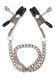 Зажимы для сосков California Exotic Novelties Bull Nose Nipple Clamps, 26,7 см (серебристый) 5409 фото 4