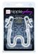 Зажимы для сосков California Exotic Novelties Bull Nose Nipple Clamps, 26,7 см (серебристый) 5409 фото 3