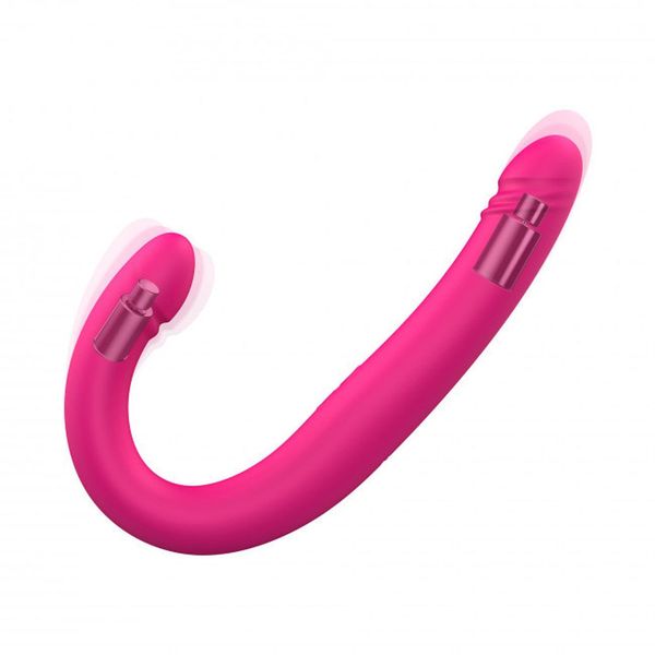 Wibrator Dorcel Orgasmic Double Do, 42 cm (różowy) 12879 zdjęcie