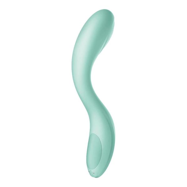 Вибратор для точки G Satisfyer Rrrolling Pleasure, 22 см (мятный) 13432 фото