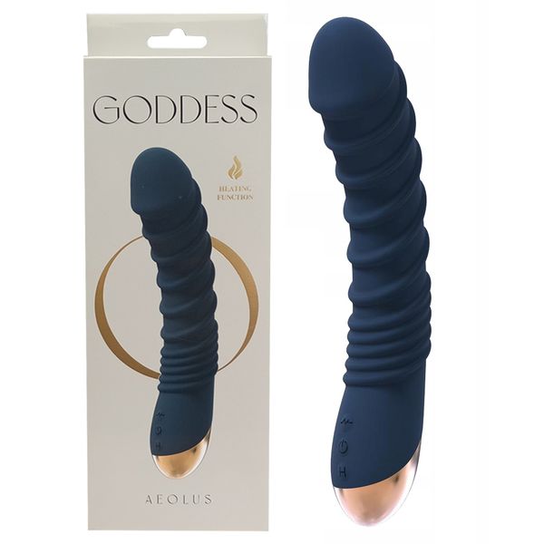 Wibrator Goddess Collection Aeolus, 21 cm (niebieski) 8437 zdjęcie