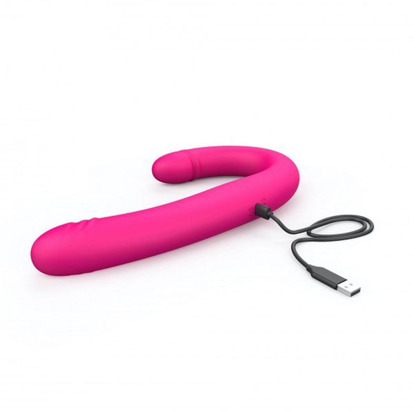 Wibrator Dorcel Orgasmic Double Do, 42 cm (różowy) 12879 zdjęcie