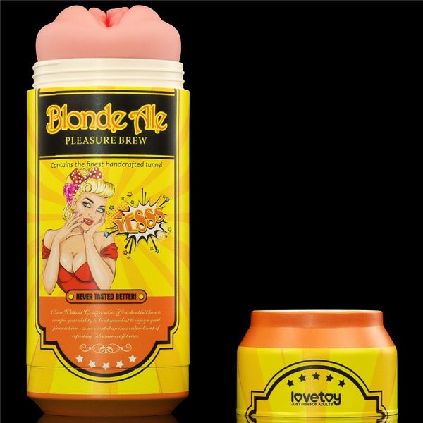 Masturbator Pleasure Brew Blonde Ale, 19,8 cm (cielisty) 22245 zdjęcie