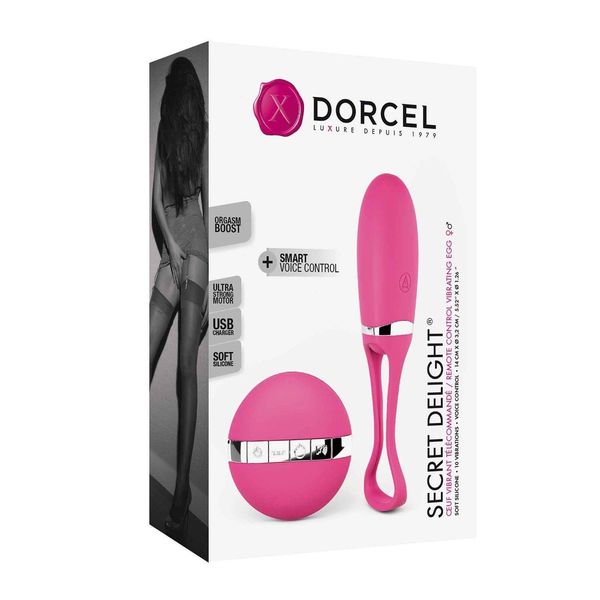 Jajko wibrujące Dorcel Secret Delight Magenta, 12,5 cm (różowy) 12817 zdjęcie