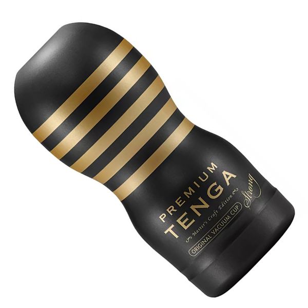 Masturbator Tenga Premium Original Vacuum Cup Strong, 15,5 cm (czarny) 18553 zdjęcie