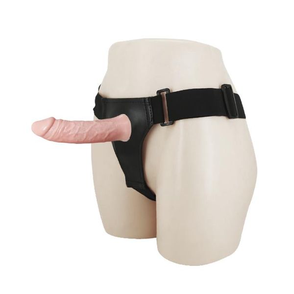 Proteza penisa z wibracjąmy Baile Ultra Passion Harness, 15,5 cm (w kolorze cielistym) 23790 zdjęcie