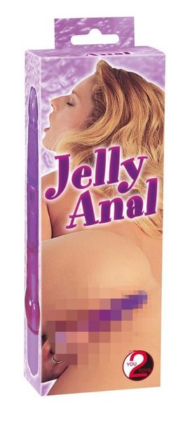 Анальный вибратор You2Toys Jelly Anal, 17 см (фиолетовый) 9215 фото