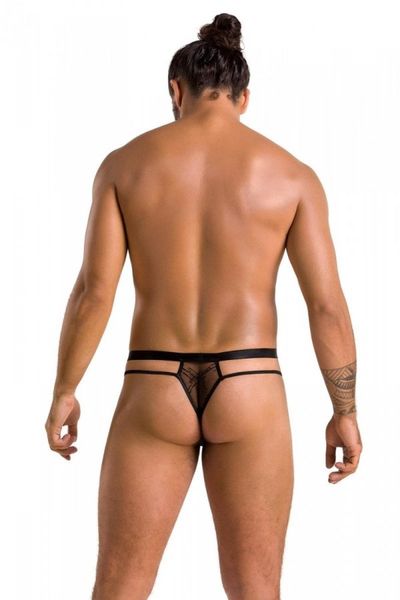 Сексуальные мужские стринги Passion 029 THONG COLLIN, L/XL (черный) 15974 фото