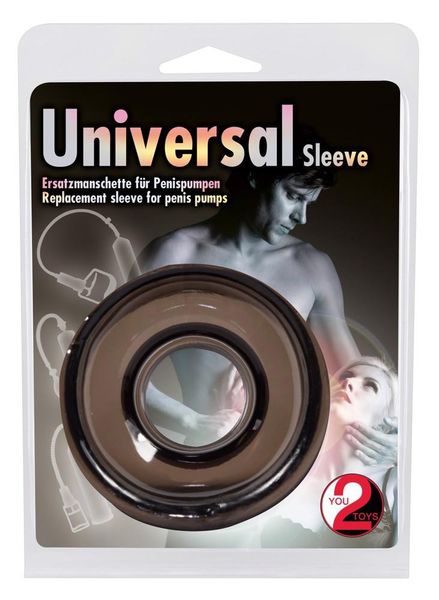 Насадка на помпу для пеніса Orion Universal Sleeve, 6 см (чорний) 5066 фото