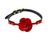 Кляп Zalo & Upko Doll Rose Ball Gag, 54 см (красный) 31574 фото