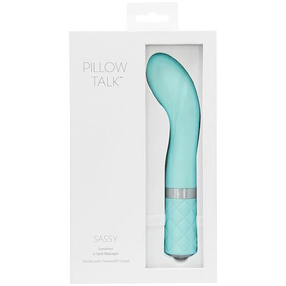 Wibrator Pillow Talk Sassy Teal, 19,8 cm (niebieski) 12566 zdjęcie