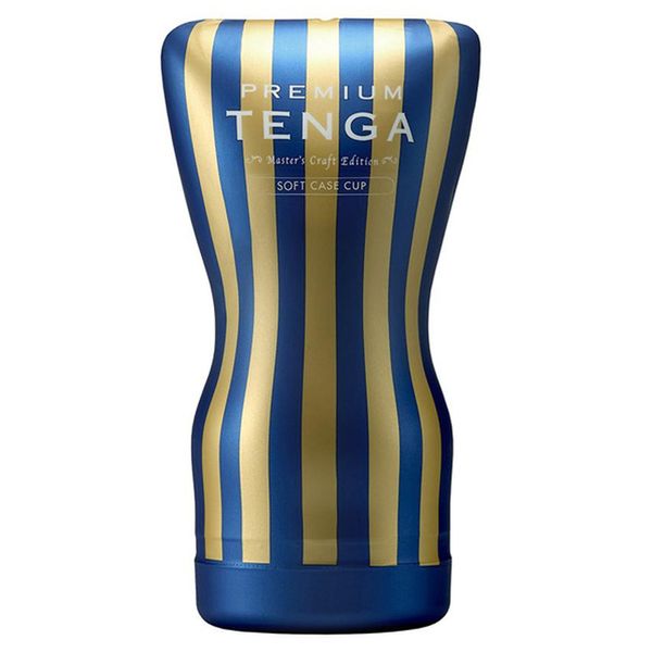 Masturbator Tenga Premium Soft Case Cup, 15,5 cm (biały) 18558 zdjęcie