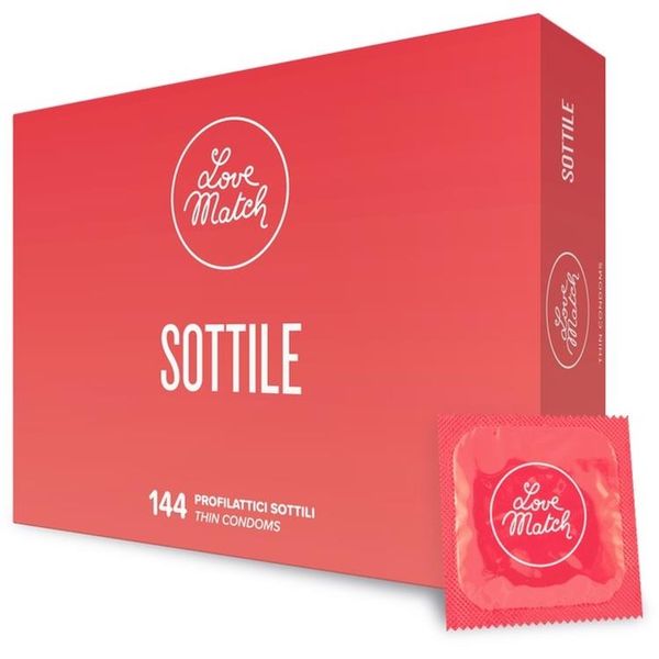 Prezerwatywy ultra cienkie Love Match Sottile, 144 szt 8530 zdjęcie