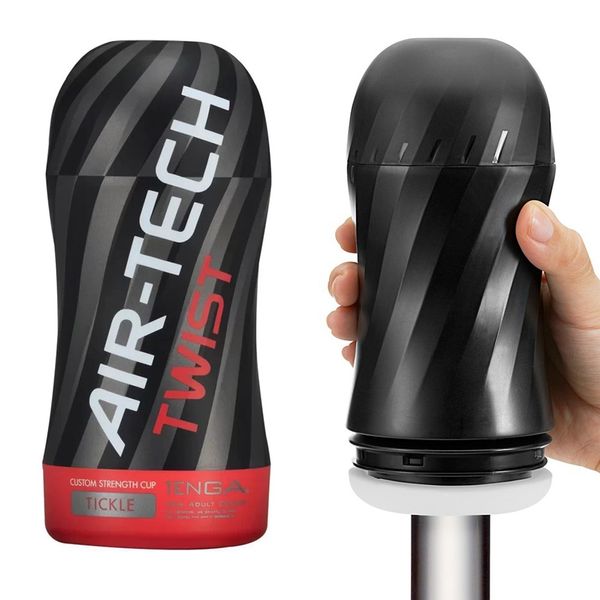 Masturbator Tenga Air-Tech Twist Tickle, 17 cm (czerwony) 18540 zdjęcie