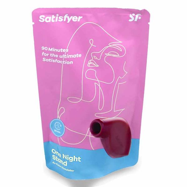 Masażery łechtaczki bezdotykowy Satisfyer One Night Stand, 7,2 cm (magenta) 10079 zdjęcie