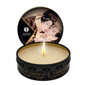 Масажна свічка Shunga Massage Candle шоколад, 30 мл 18645 фото