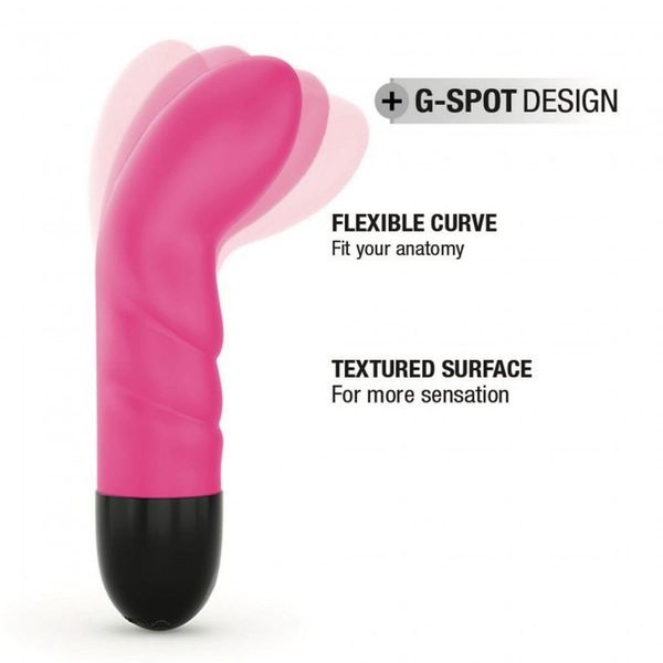 Вибратор для точки G Dorcel Expert G 2.0, 15 см (розовый) 12866 фото