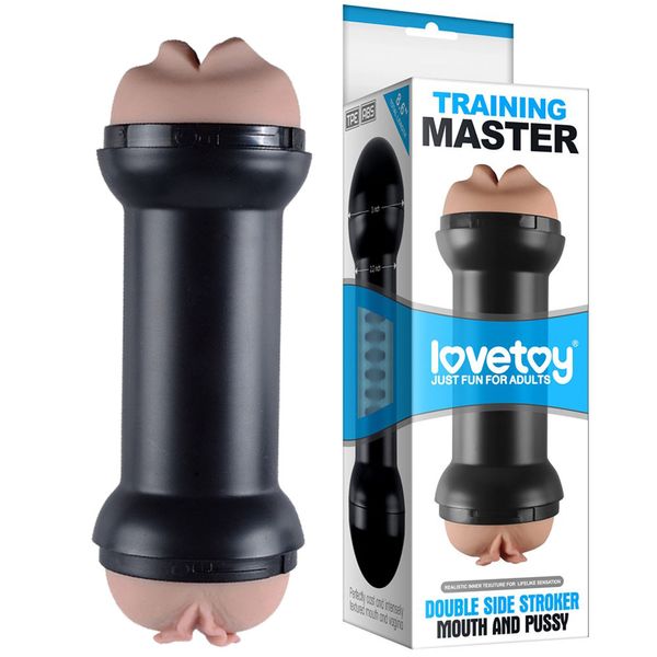 Мастурбатор LoveToy Traning Master Flesh, 22 см (телесный) 18182 фото