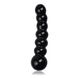 Szklane dildo LoveToy Glass Romance, 17,2 cm (czarny) 14148 zdjęcie 1