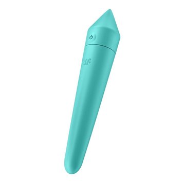 Mini wibrator Satisfyer Ultra Power Bullet 8, 13,6 cm (niebieski) 12257 zdjęcie