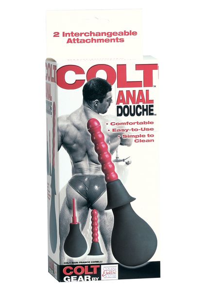 Анальний душ Colt Anal Douche, 200 мл (чорний) 4343 фото